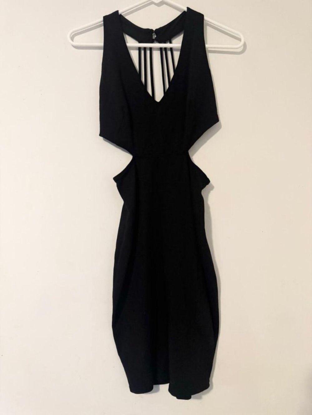 Charlotte Russe Black V-Neck Dress